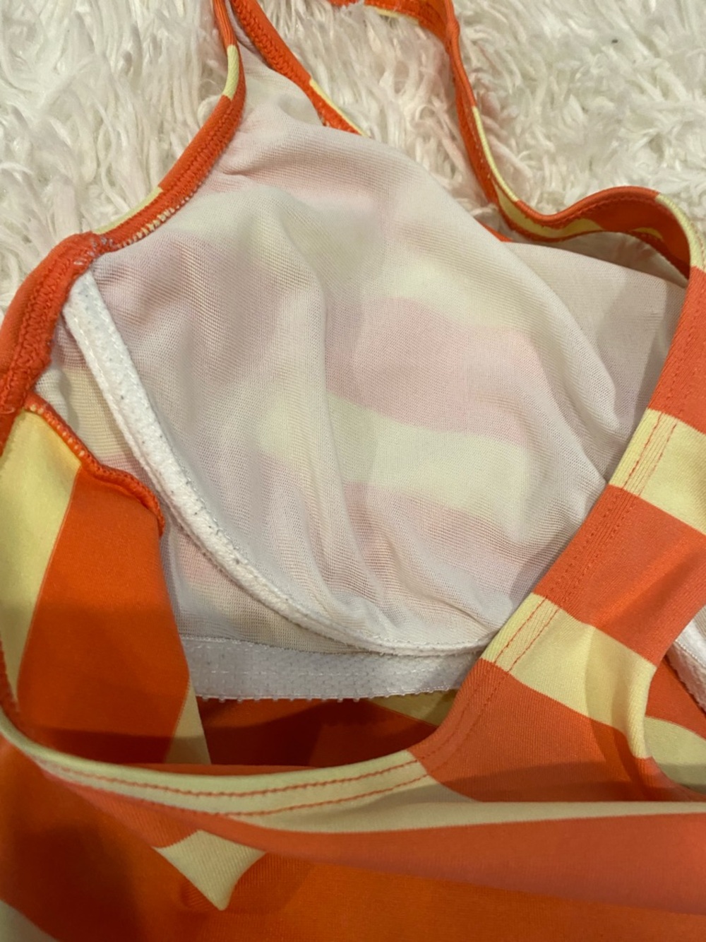 Ralph Lauren Sport Striped 2 Pc Swimsuit Sz 12 - Picture 13 of 13